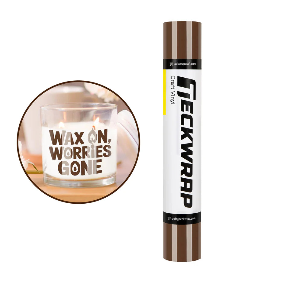 Teckwrap Glossy Vinyl - Coffee Brown