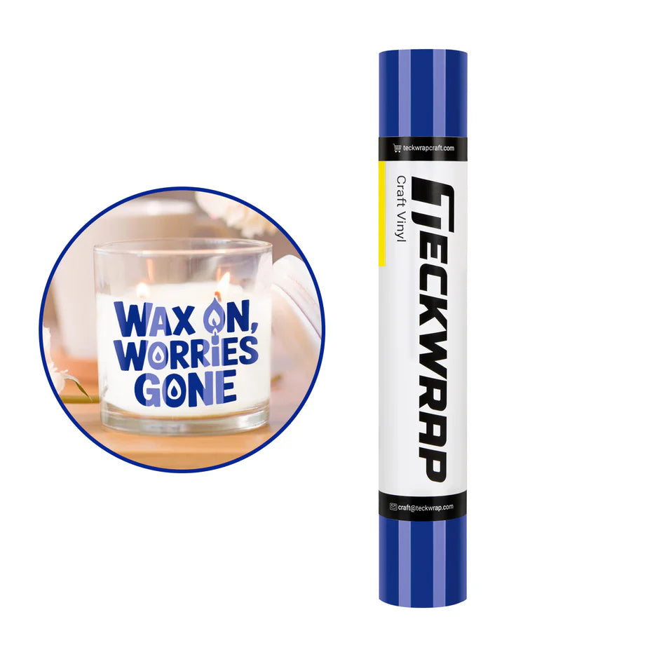 Teckwrap Glossy Vinyl - Impact Blue