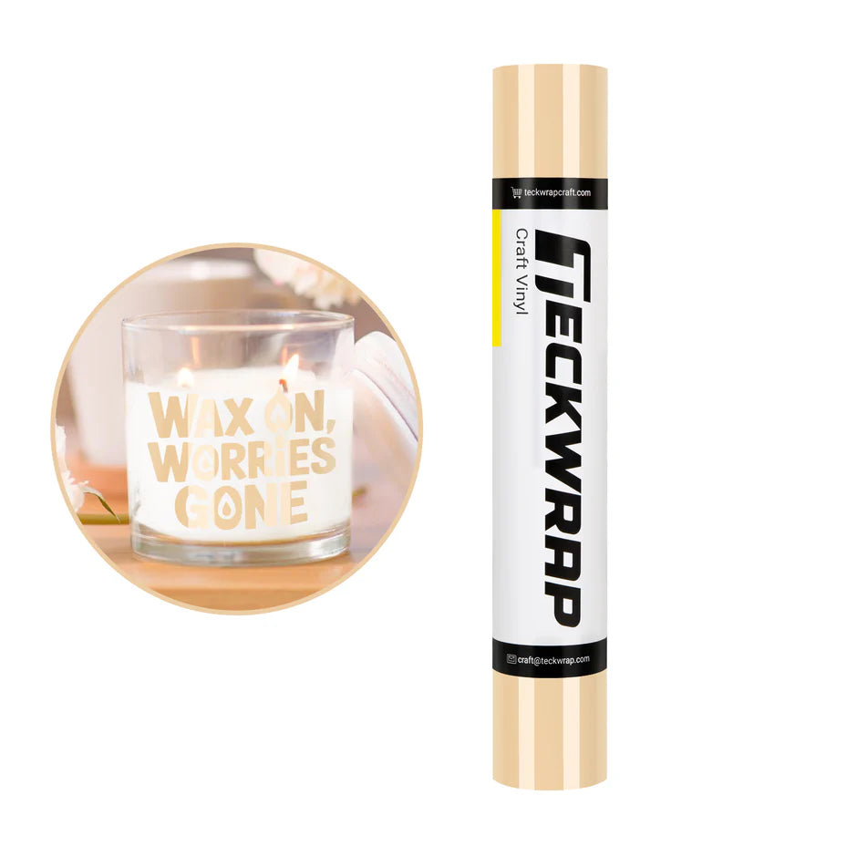 Teckwrap Glossy Vinyl - Vanilla
