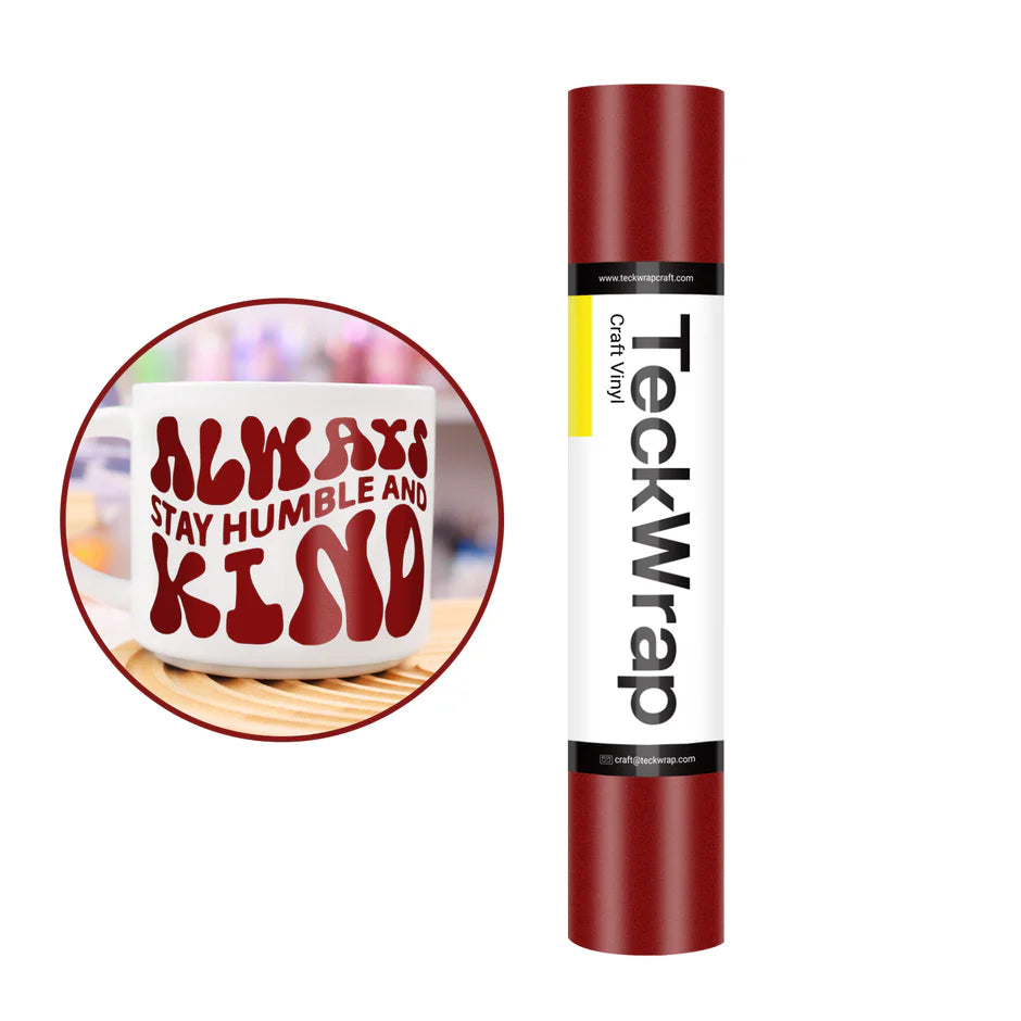 Teckwrap Matt Vinyl - Wine Red