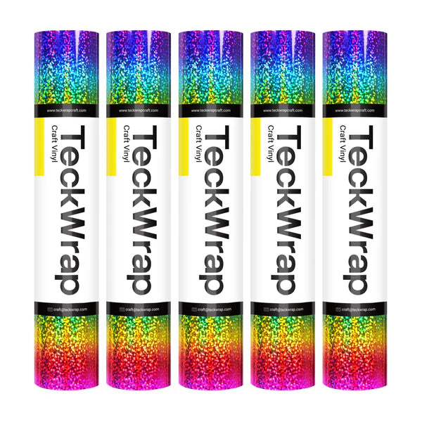 Teckwrap Holographic Sparkle - Rainbow