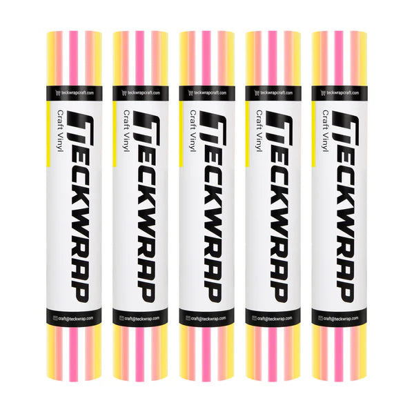 Teckwrap Opal Vinyl - Peach Yellow Pink